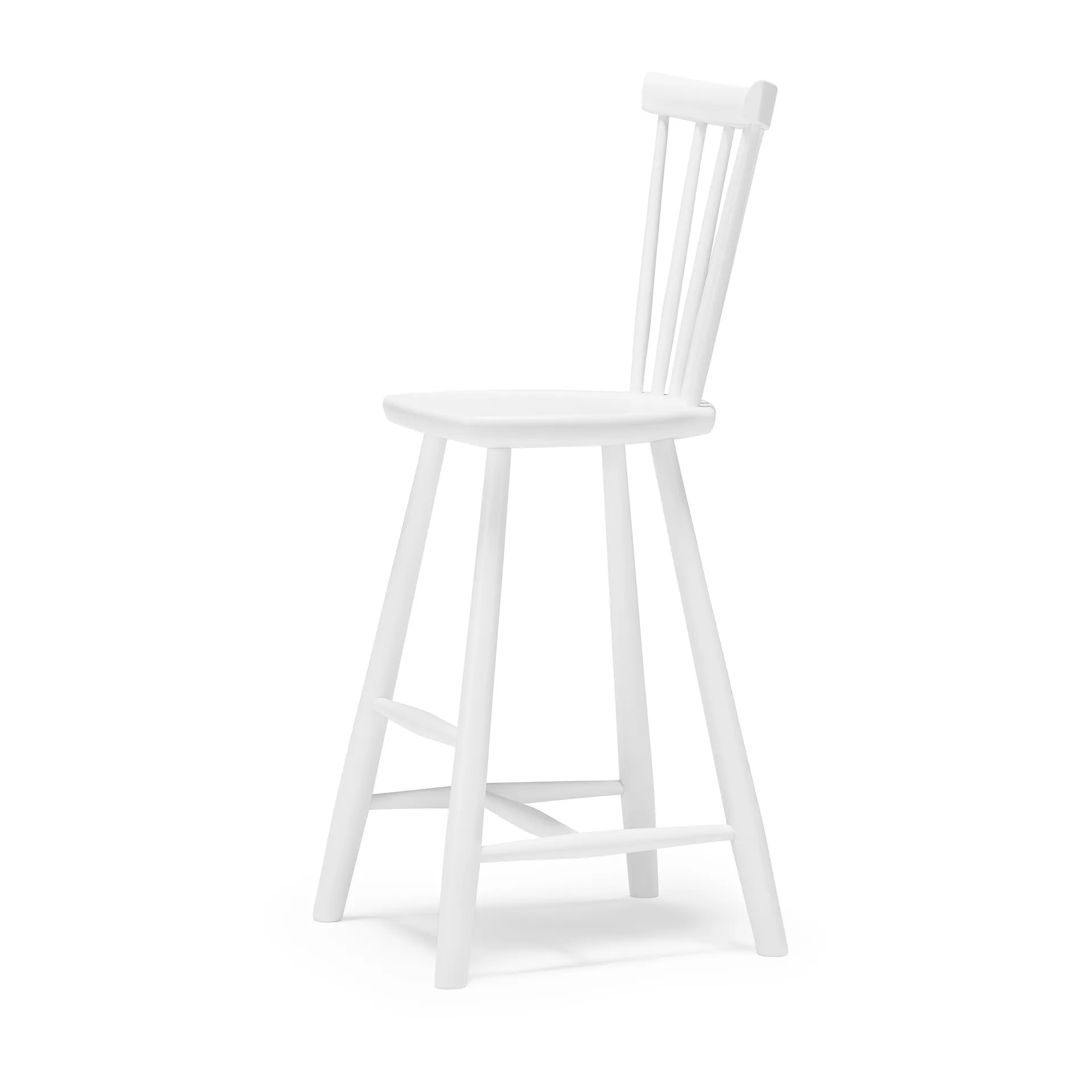 Sedia per bambini Lilla Åland faggio, 52 cm, Bianco Stolab