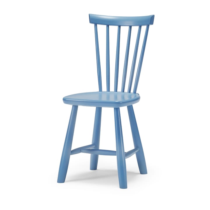 Sedia per bambini Lilla Åland in betulla 33 cm - Azzurro alba - Stolab