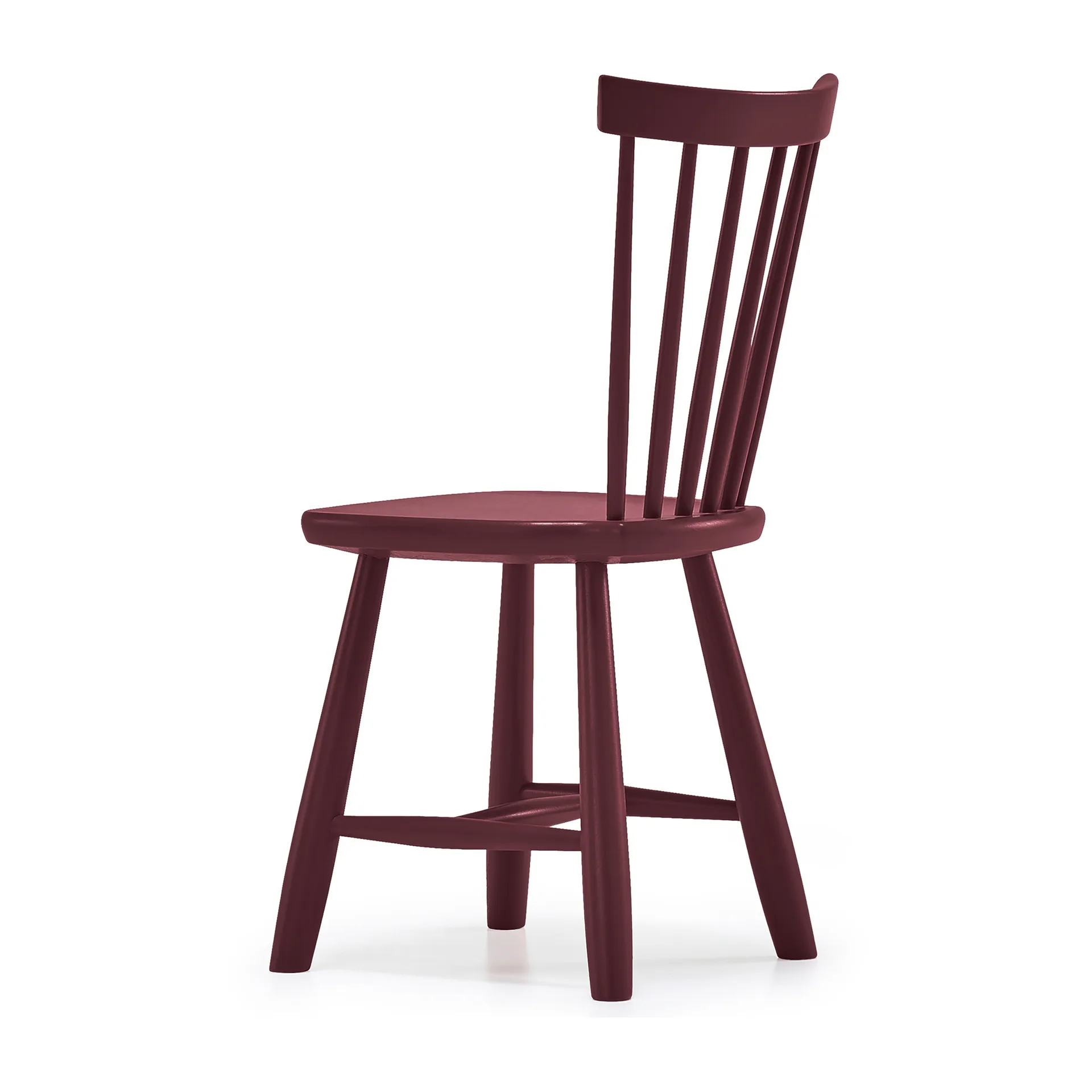 Sedia per bambini Lilla Åland in betulla 33 cm, Lingon 19 (S6030-R) Stolab