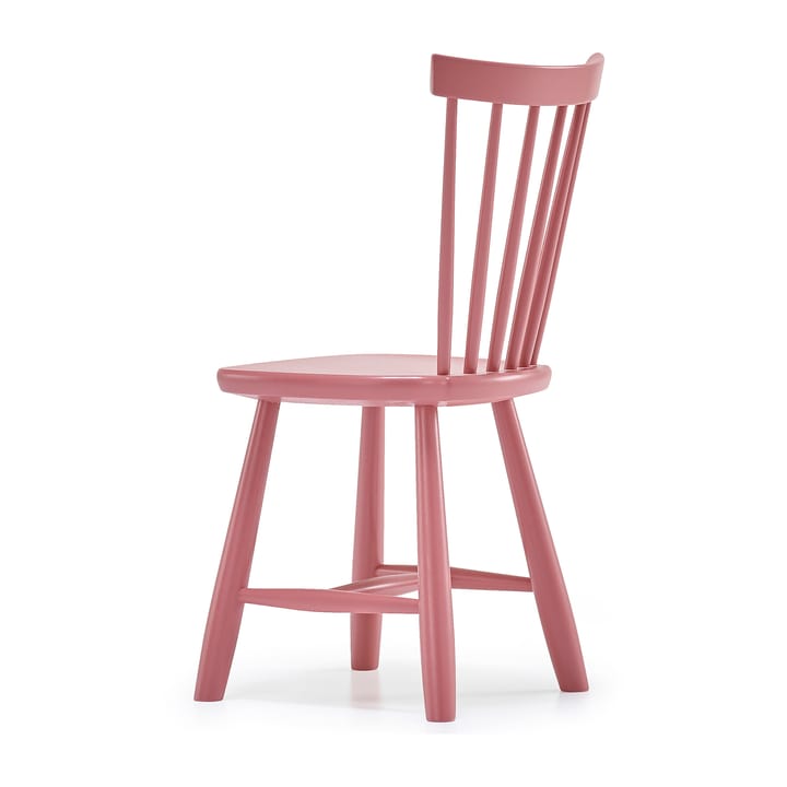 Sedia per bambini Lilla Åland in betulla 33 cm - Rosa cipria - Stolab