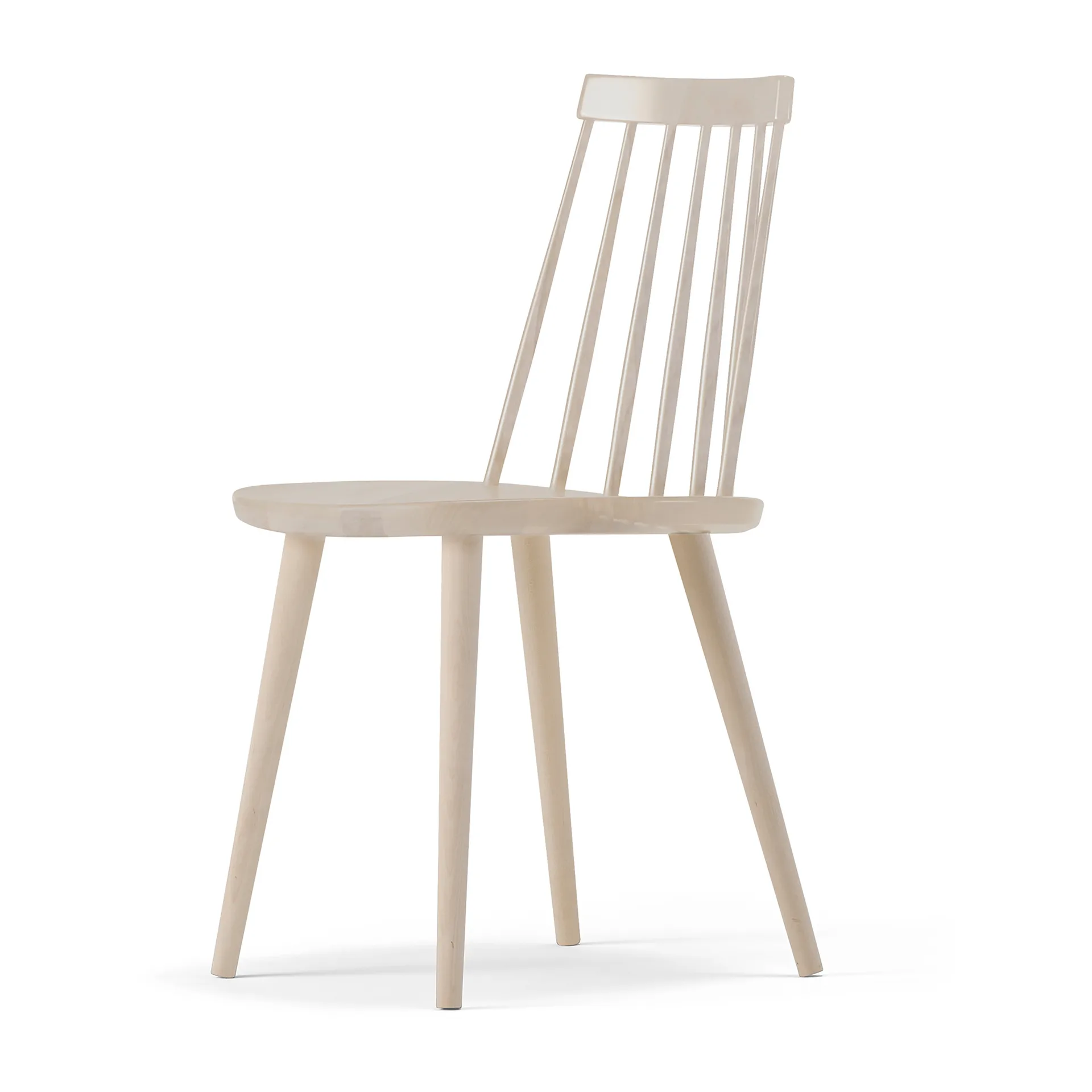 Sedia Pinnockio, Opaco chiaro-laccato Stolab