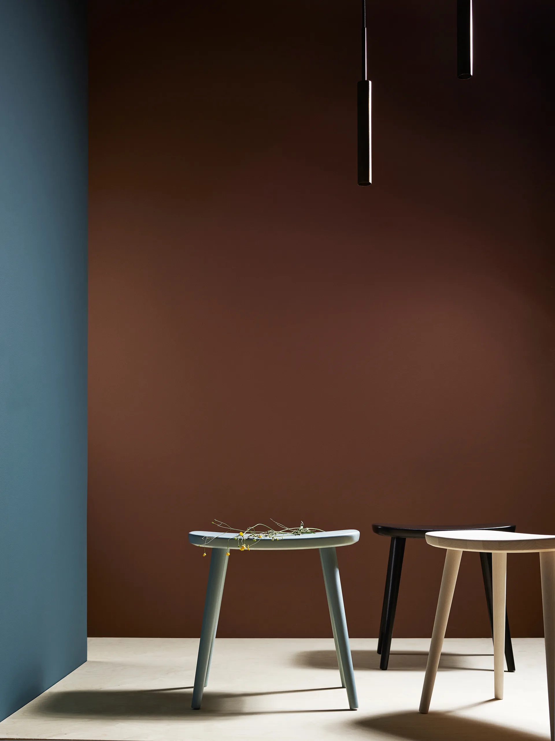 Sgabello Palle, Colore naturale Stolab