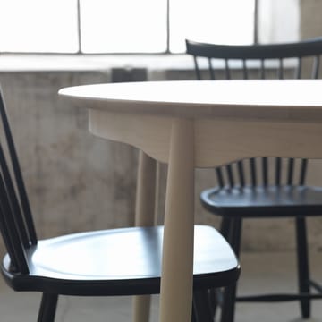 Tavolo da pranzo con piano fisso Carl Ø 115 cm - Betulla chiara laccata opaca - Stolab