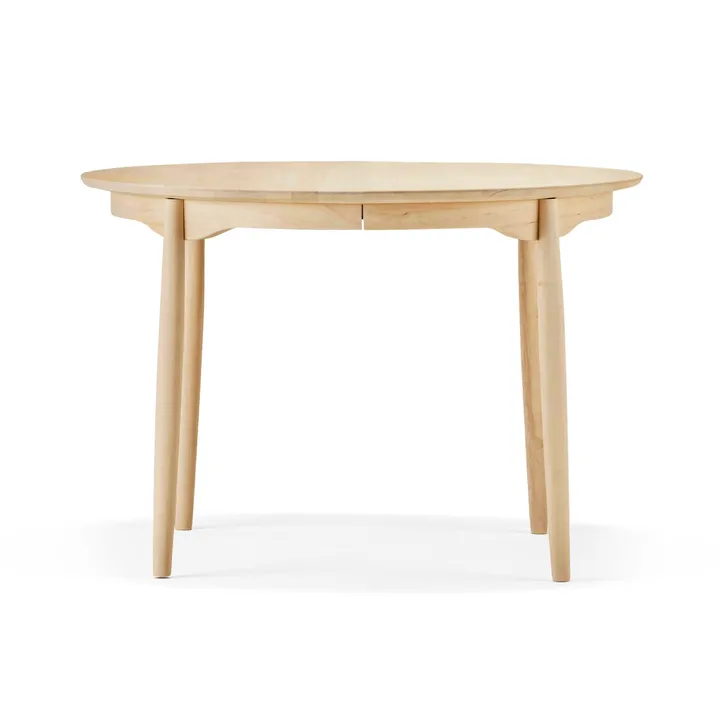 Tavolo da pranzo estendibile Carl, Ø 115 cm - Betulla olio naturale - Stolab