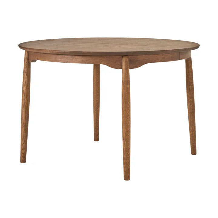 Tavolo da pranzo estendibile Carl, Ø 115 cm - Chocolat brown olio Edizione Speciale (rovere), Ø115 cm - Stolab