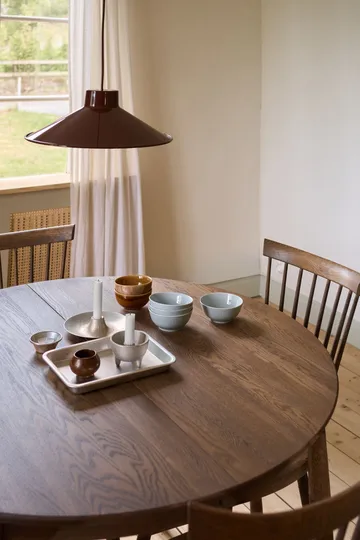 Tavolo da pranzo estendibile Carl, Ø 115 cm - Chocolat brown olio Edizione Speciale (rovere), Ø115 cm - Stolab