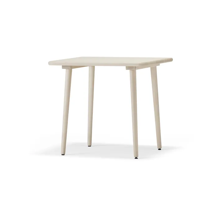 Tavolo da pranzo Miss Tailor 90x90x73 cm - betulla chiara laccata opaca - Stolab