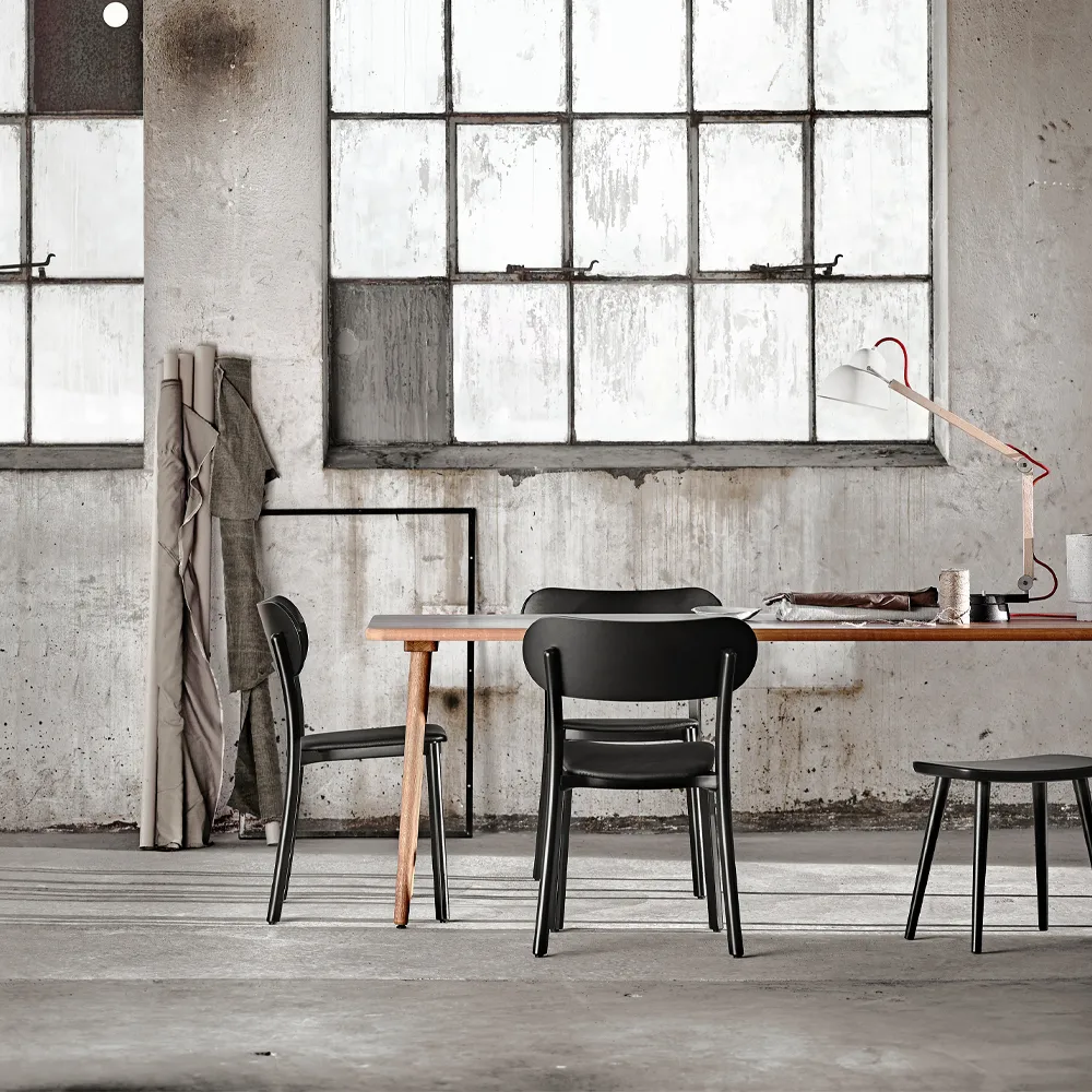 Tavolo da pranzo Miss Tailor 90x90x73 cm, rovere oliato colore naturale Stolab