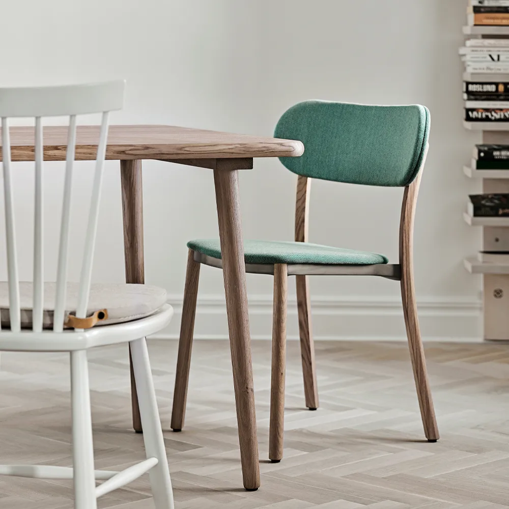 Tavolo da pranzo Miss Tailor 90x90x73 cm, rovere oliato colore naturale Stolab