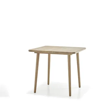 Tavolo da pranzo Miss Tailor 90x90x73 cm - rovere oliato colore naturale - Stolab