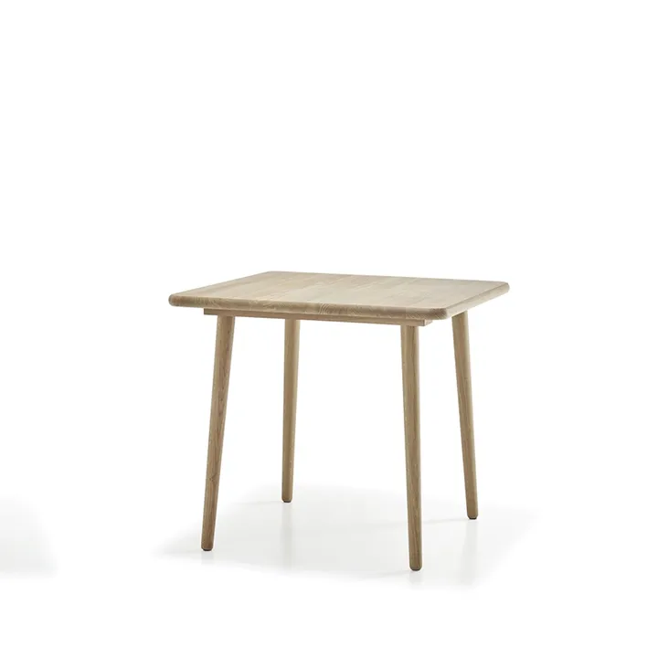 Tavolo da pranzo Miss Tailor 90x90x73 cm - rovere oliato colore naturale - Stolab