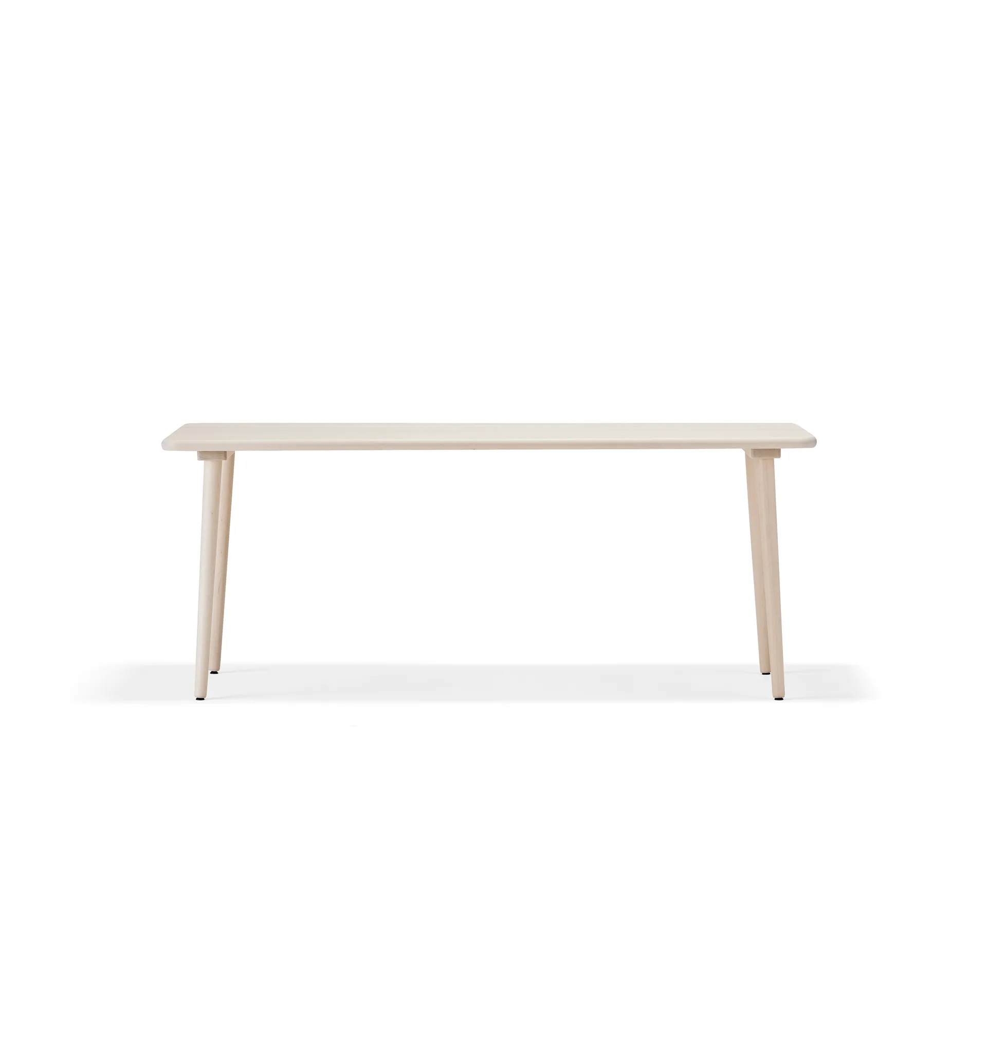 Tavolo da pranzo Miss Tailor, betulla chiara laccata opaca, 180x90 cm Stolab