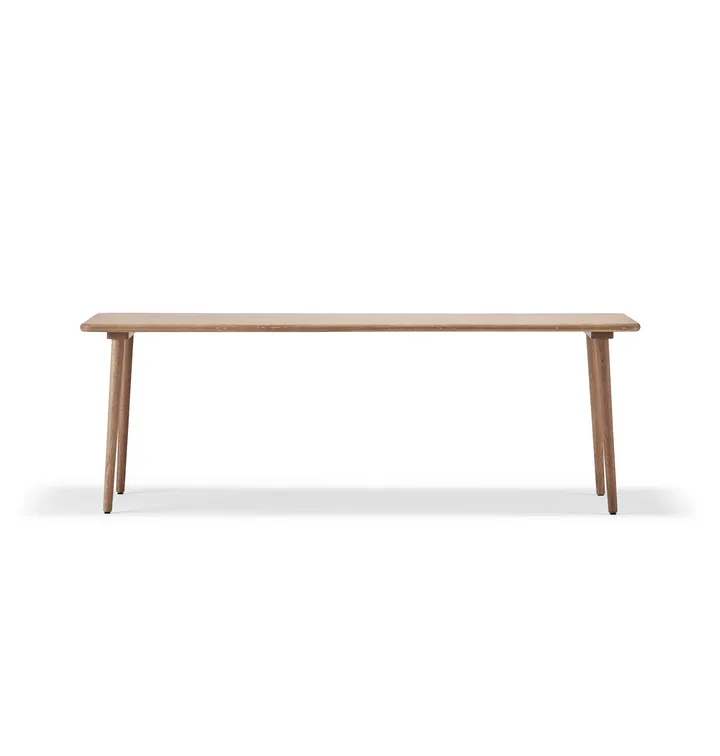 Tavolo da pranzo Miss Tailor - rovere oliato naturale, 210x90x73 - Stolab