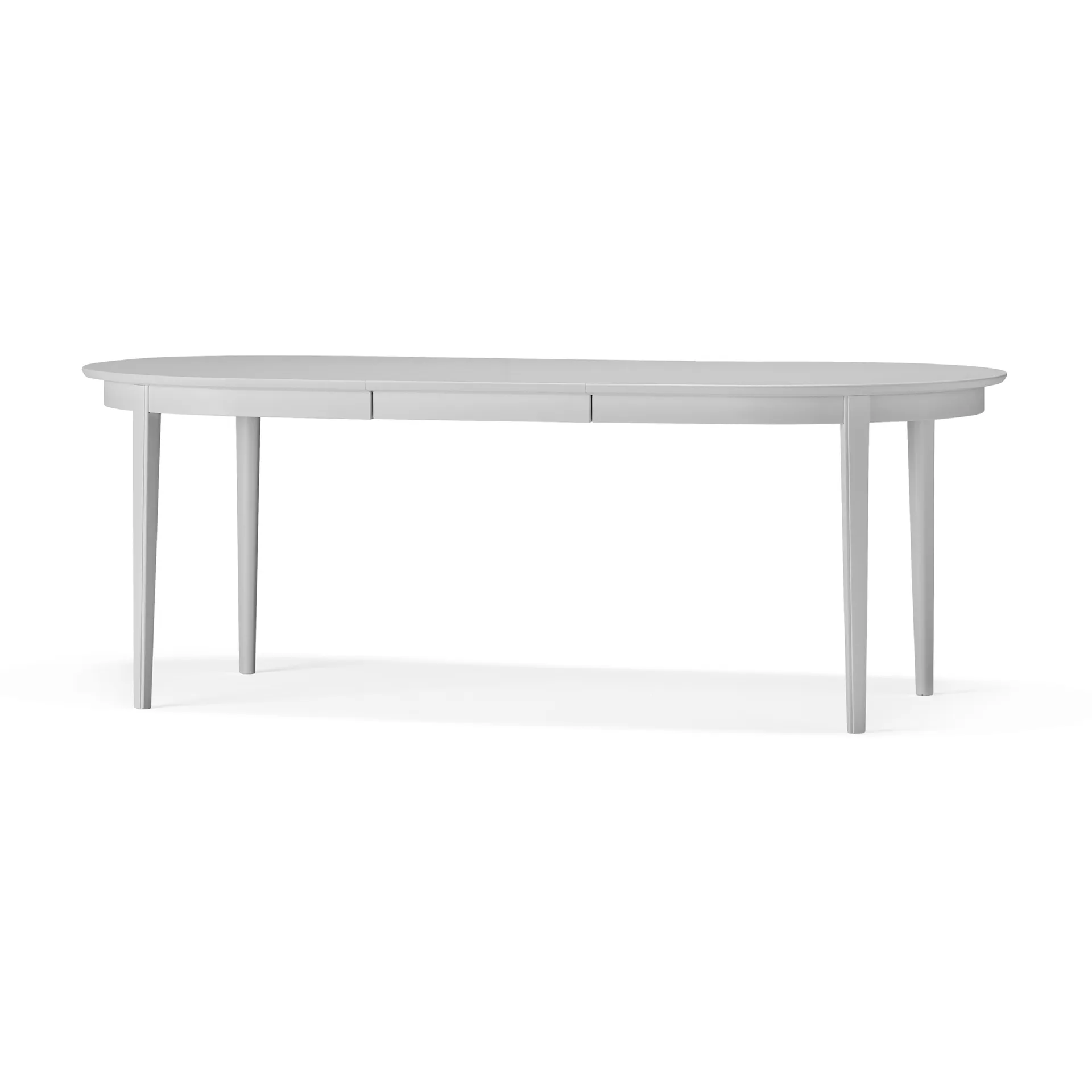 Tavolo da pranzo Vardags 160x100 cm, Betulla grigio chiaro 51, 1 inserto Stolab