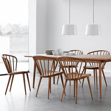 Tavolo Miss Holly, 175x100 cm - betulla oliata colore naturale, 1 inserto - Stolab