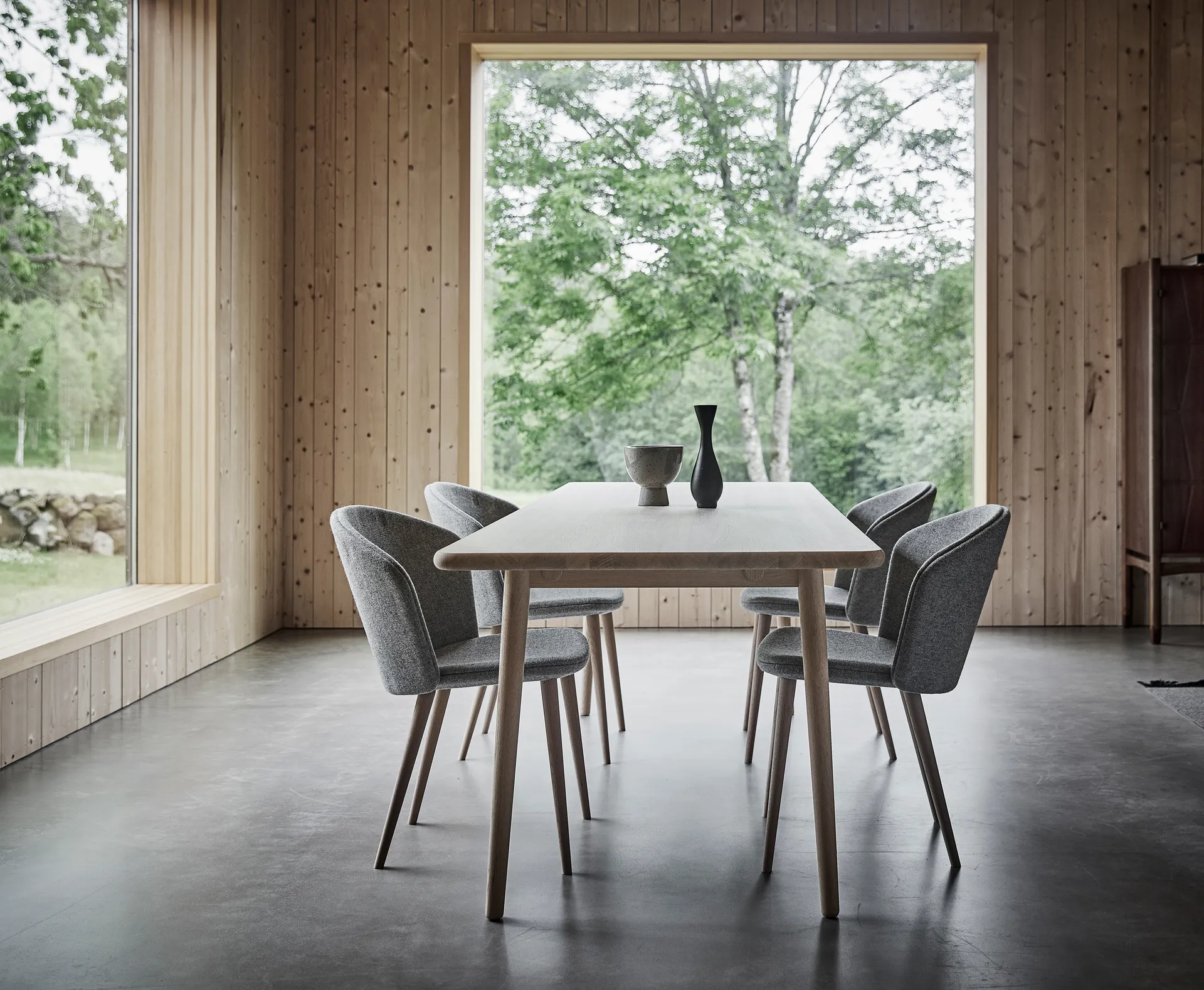 Tavolo Miss Holly, 235x100 cm, Betulla oliata bianca Stolab