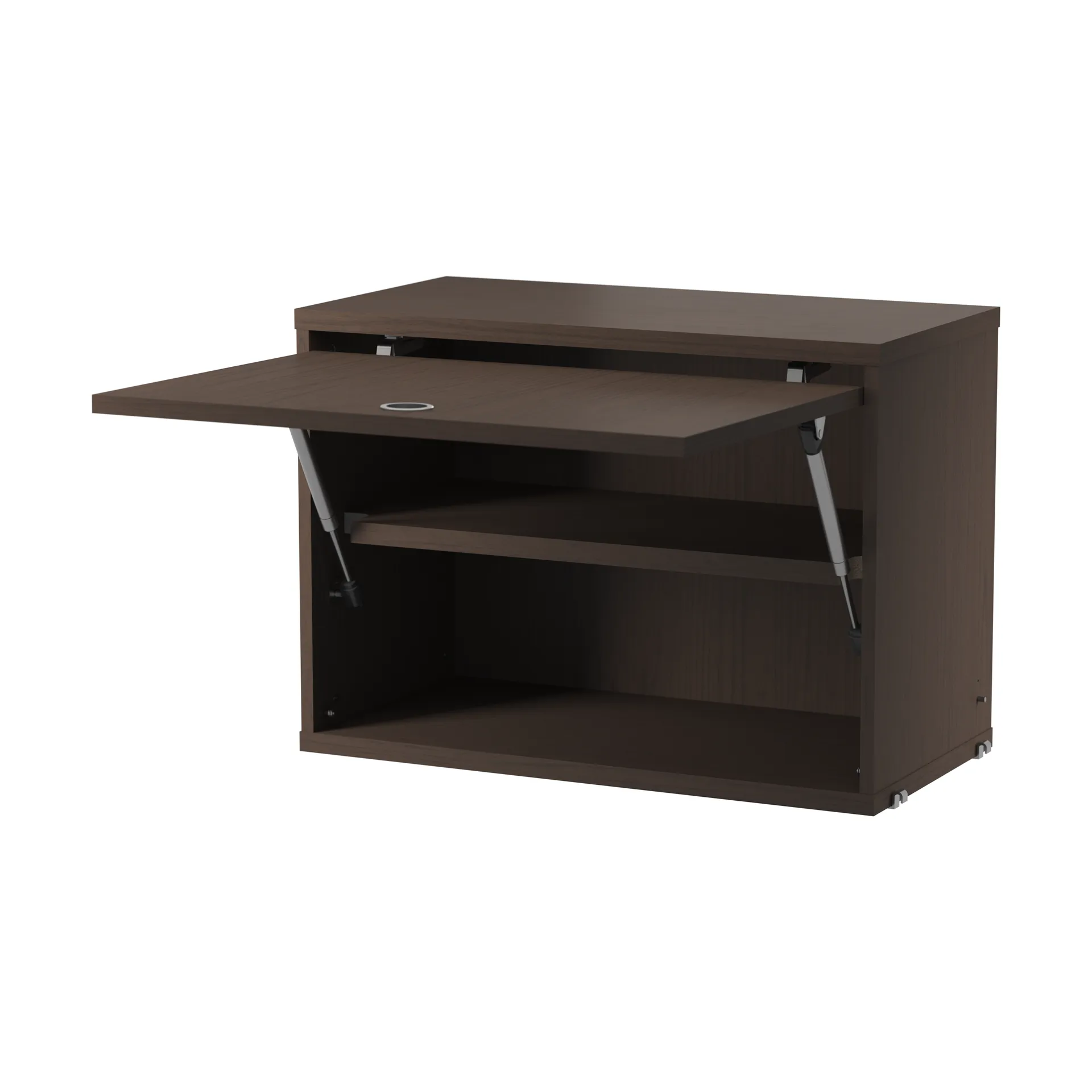 Armadietto con apertura verso l'alto String, Rovere scuro, 58x30 cm String