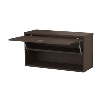 Armadietto con apertura verso l'alto String - Rovere scuro, 78×30 cm - String