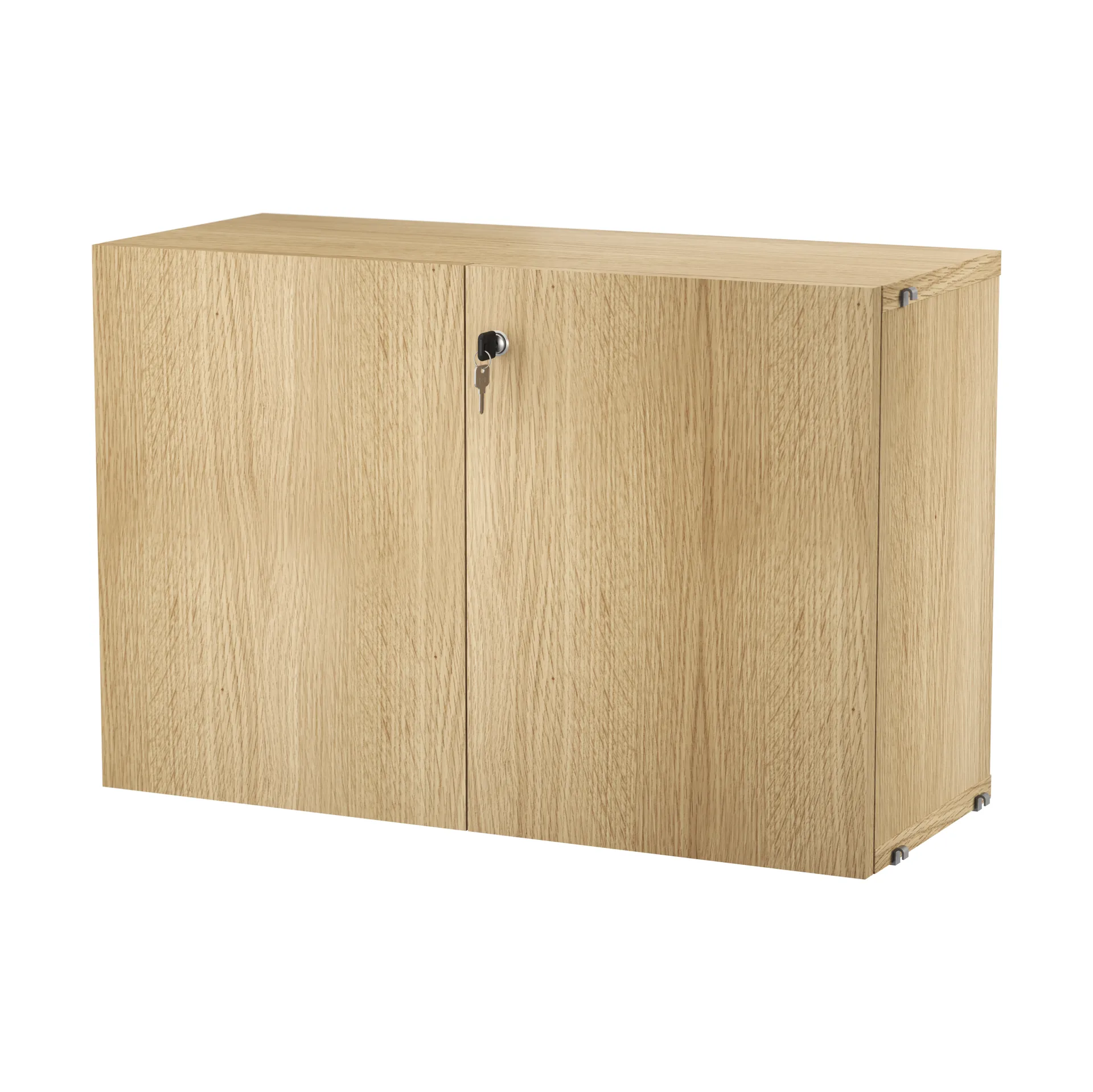 Armadietto con serratura String, Rovere String