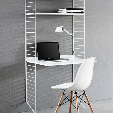 Mensola per scrivania String - Bianco, 78x58 cm - String