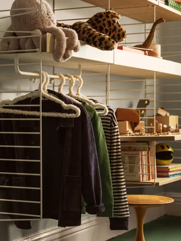 Mensola per scrivania String - Rovere, 58x58 cm - String