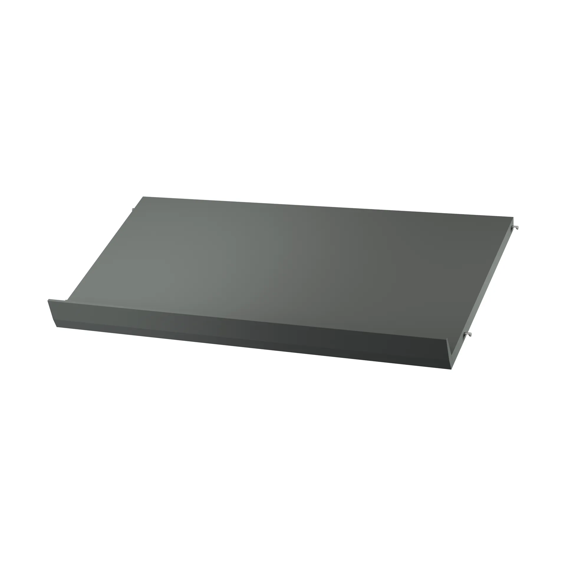 Mensola portariviste String, Grigio scuro, 78x30 cm String