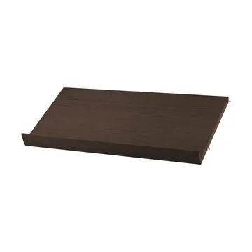 Mensola portariviste String - Rovere scuro, 78x30 cm - String