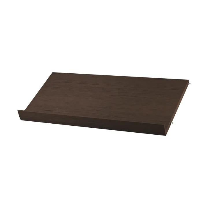 Mensola portariviste String - Rovere scuro, 78x30 cm - String