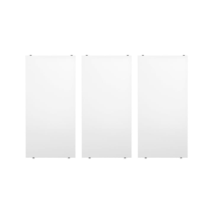 Mensola String - bianco, 58x30 cm, 3 pezzi - String