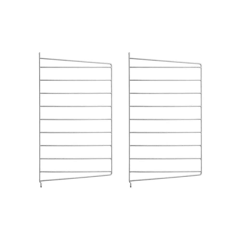 Montante da parete String Outdoor, zincato, 50x30 cm, 2 pezzi String