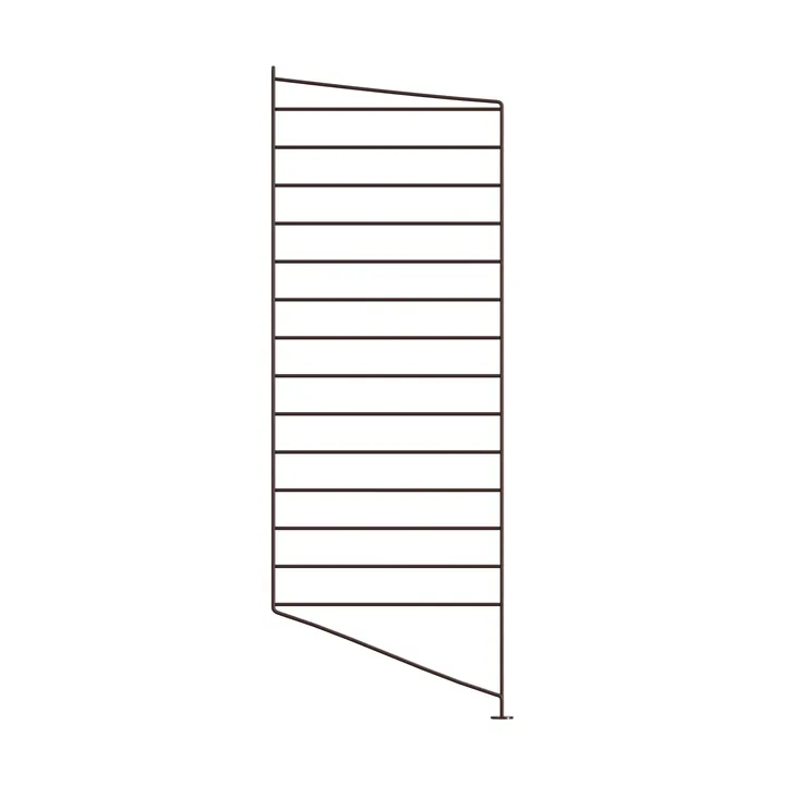 Montante da pavimento String - Marrone scuro, 85x30 cm, confezione da 1 - String