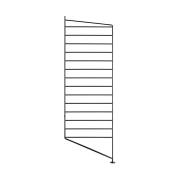 Montante da pavimento String - nero, 85x30 cm, 1 pezzo  - String