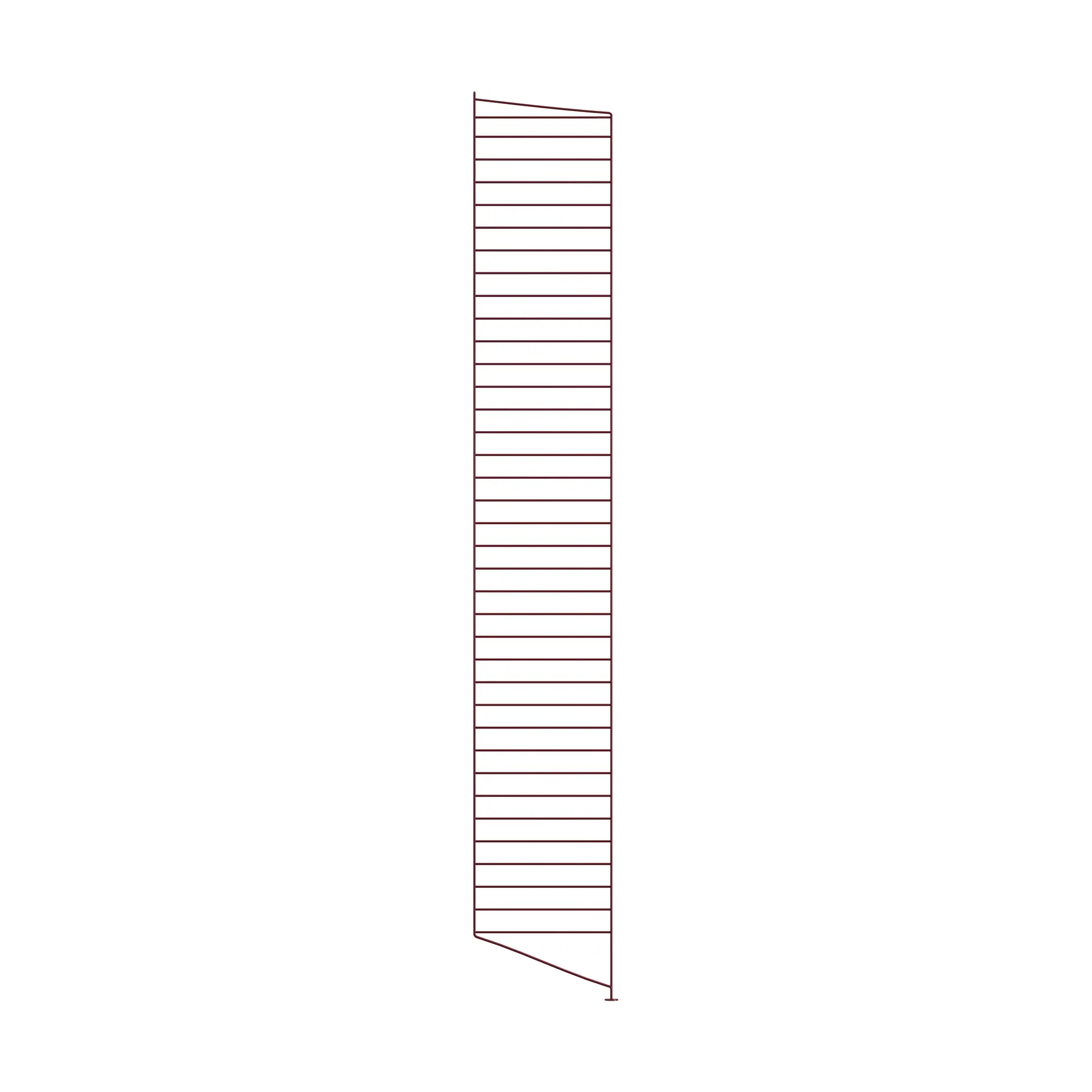 Montante da pavimento String, Rosso scuro, 200x30 cm, confezione da 1 String