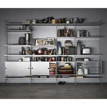 Montante laterale mensola String - Beige, 50x20 cm, 1 pezzo - String