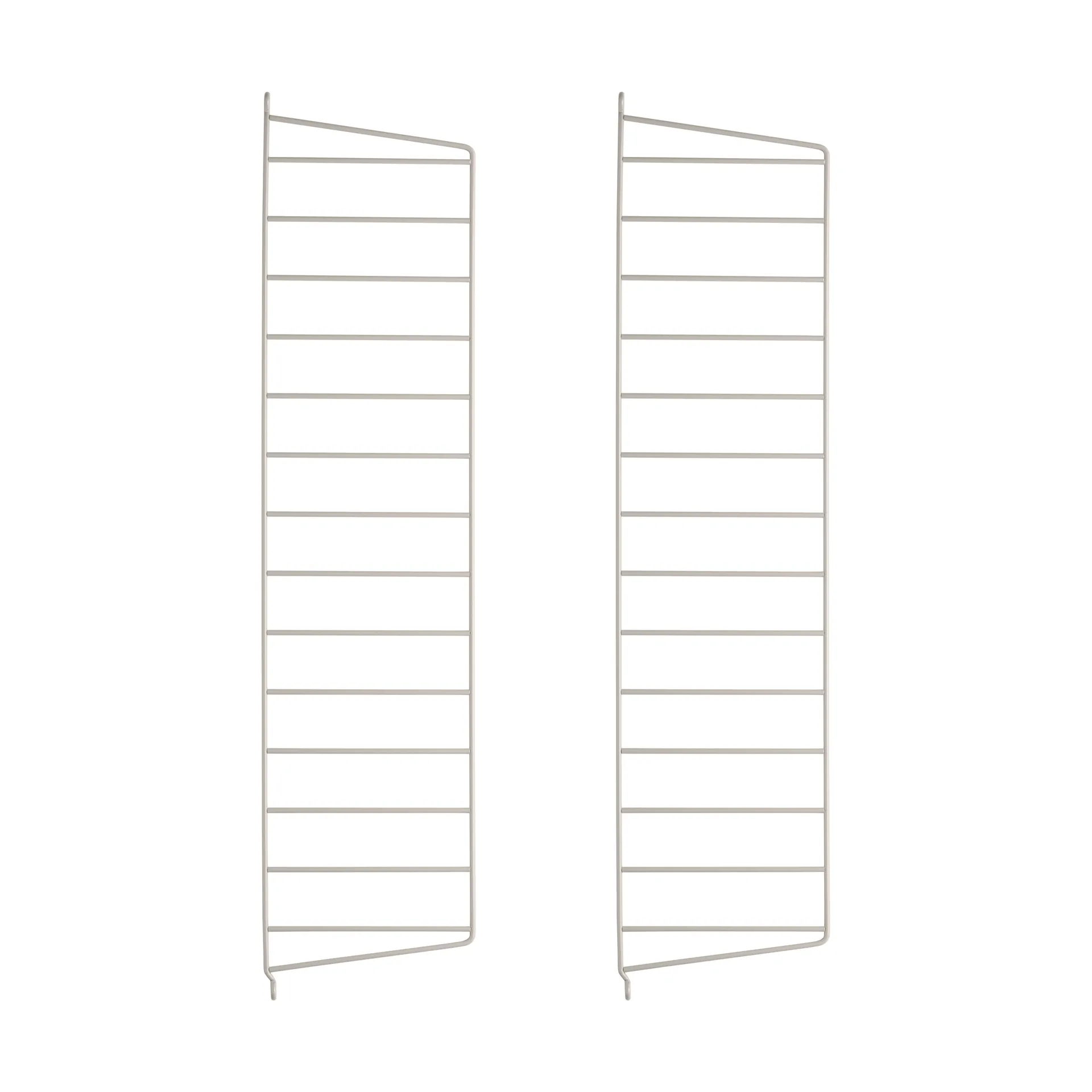 Montante laterale mensola String, Beige, 75x20 cm, 2 pezzi String