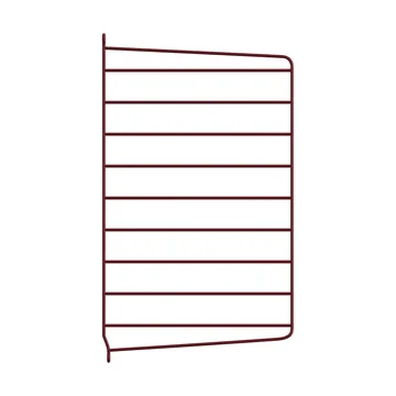 Montante laterale mensola String - Borgogna scuro, 50x30 cm, confezione da 1 pezzo - String