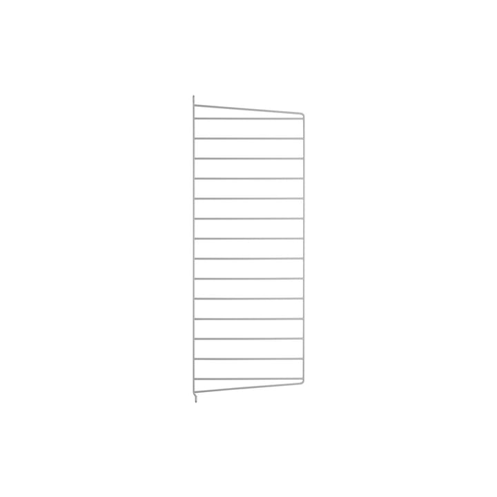 Montante laterale mensola String - grigio, 75x30 cm, 1 pezzo - String