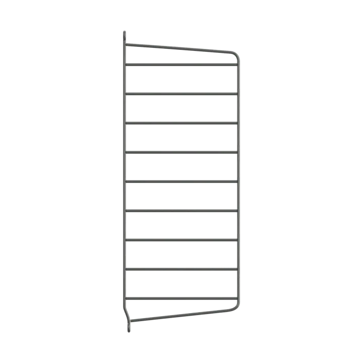 Montante laterale mensola String - Grigio scuro, 50x20 cm, 1 pezzo - String