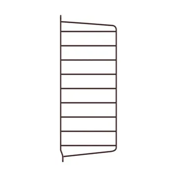 Montante laterale mensola String - Marrone scuro, 50x20 cm, confezione da 1 - String