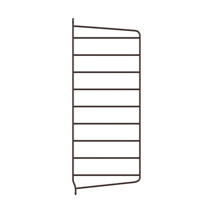 Montante laterale mensola String - Marrone scuro, 50x20 cm, confezione da 1 - String