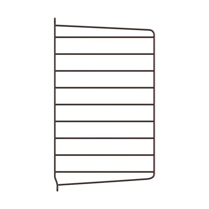 Montante laterale mensola String - Marrone scuro, 50x30 cm, confezione da 1 - String
