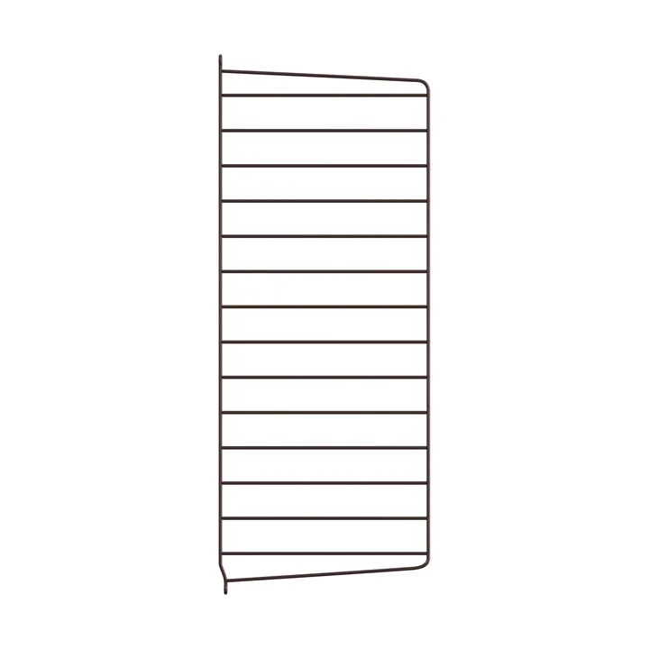 Montante laterale mensola String - Marrone scuro, 75x30 cm, confezione da 1 - String