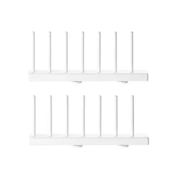 Portapiatti String - bianco, 20 cm, 2 pezzi - String