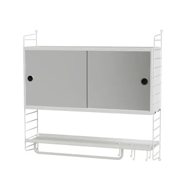 Scaffale da bagno String combinazione A - bianco - String