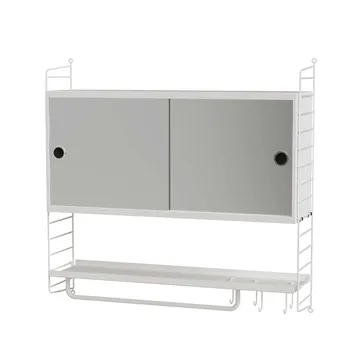 Scaffale da bagno String combinazione A - bianco - String