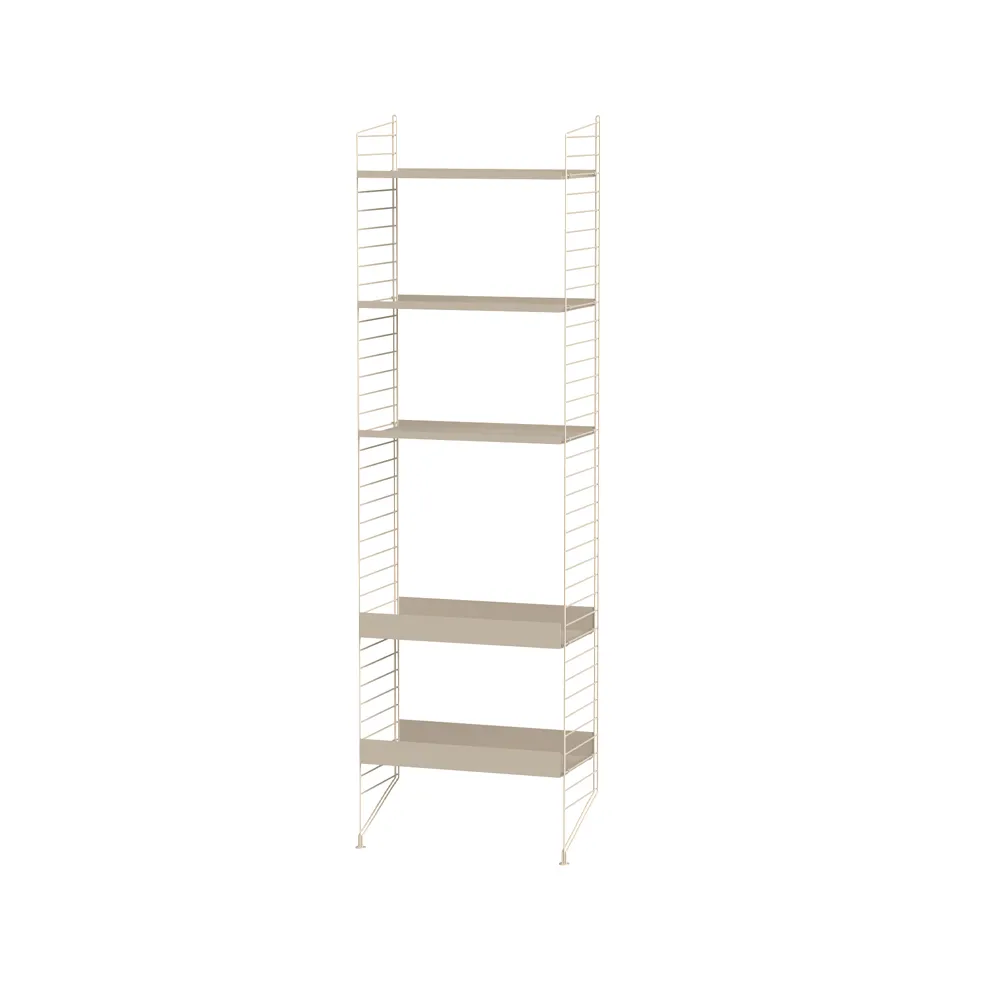 Scaffale da bagno String combinazione I - beige,  String