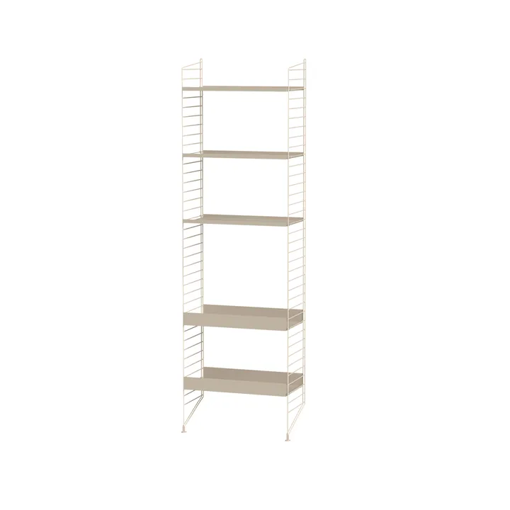 Scaffale da bagno String combinazione I - beige - String