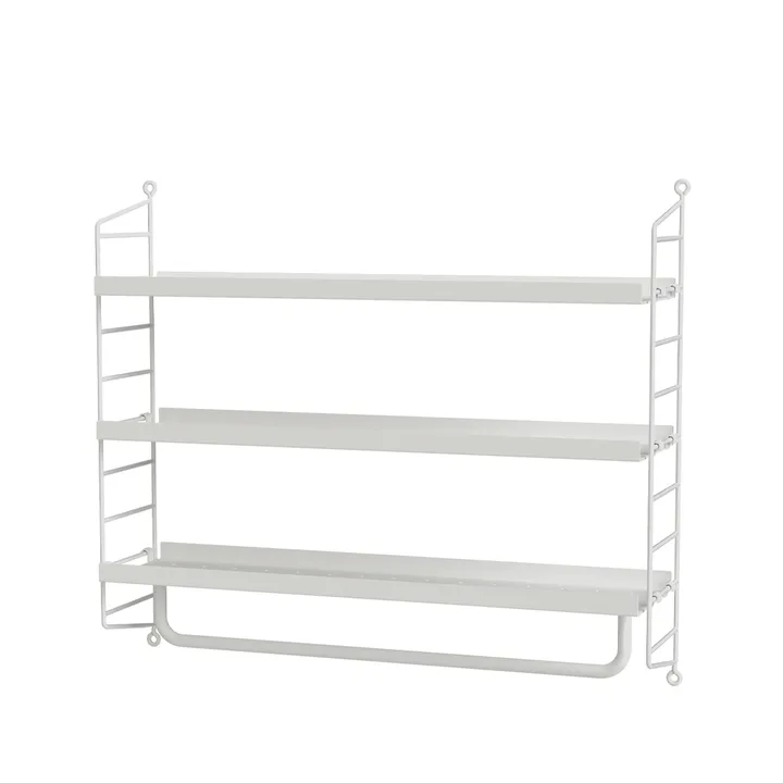 Scaffale da bagno String combinazione J - bianco - String