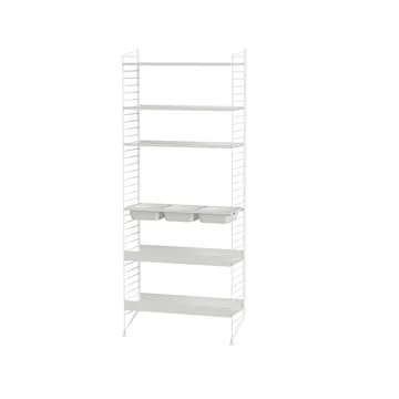 Scaffale da bagno String combinazione L - bianco - String
