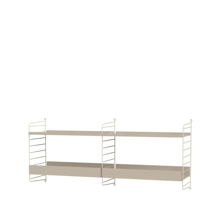 Scaffale da cucina String beige - combinazione B - String